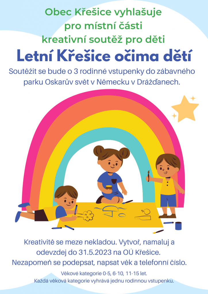 Plakátek - Letní Křešice očima dětí